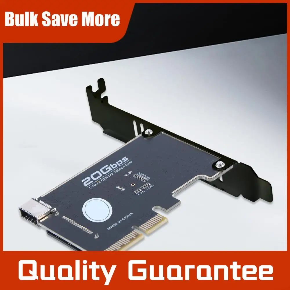 USB 3.2 GEN2 20Gb Riser-адаптер PCI Express X4 для карт расширения Type E, конвертер для передней панели настольного ПК с портом Type-C
USB 3.2 GEN2 20Gb Riser-адаптер PCI Express X4 для карт расширения Type E, конвертер для передней панели настольного ПК с портом Type-C