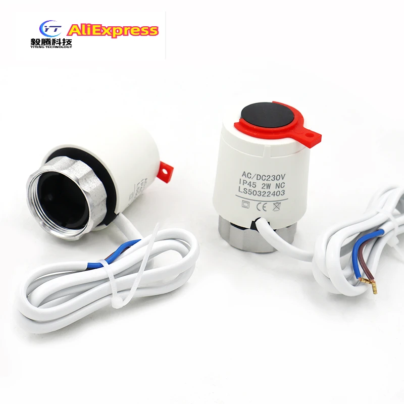 1/5/10pc 230V normally closed NCM30 * 1.5mm electric heating actuator floor heating water divider LCD panel constant temperature
1/5/10pc 230V normally closed NCM30 * 1.5mm electric heating actuator floor heating water divider LCD panel constant temperature
