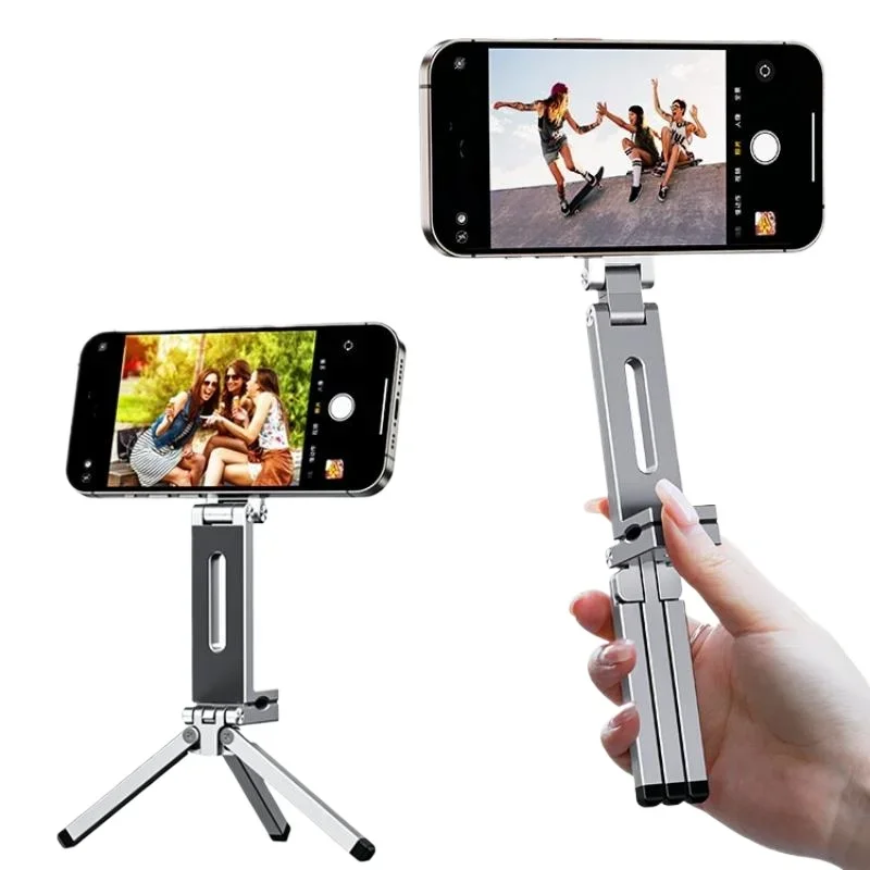 Foldable Magnetic Phone Tripod Holder, 360° Rotating Portable Stand for IPhone & Android Travel Video Shooting Desk/Plane Train
Foldable Magnetic Phone Tripod Holder, 360° Rotating Portable Stand for IPhone & Android Travel Video Shooting Desk/Plane Train