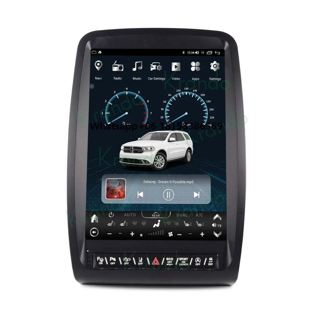 Krando 13'' Screen Car DVD Player for Dodge Durango 2010-2020 Android Autoradio Built in Wireless CarPlay+Android Auto
Krando 13'' Screen Car DVD Player for Dodge Durango 2010-2020 Android Autoradio Built in Wireless CarPlay+Android Auto