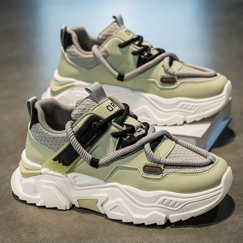 Износостойкие мужские кроссовки на толстой сетке, осень 2023, новая мужская повседневная обувь, модная удобная дышащая нескользящая обувь
Износостойкие мужские кроссовки на толстой сетке, осень 2023, новая мужская повседневная обувь, модная удобная дышащая нескользящая обувь