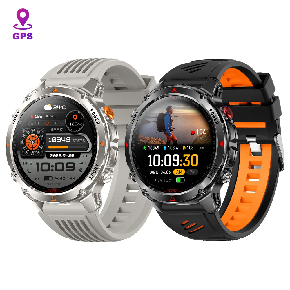 TCDSTAR 2026 HT37 Smart Watches With Flashlight 1.46inch Round Screen 30M Waterproof Heart Rate Outdoor GPS Smart Watch
TCDSTAR 2026 HT37 Smart Watches With Flashlight 1.46inch Round Screen 30M Waterproof Heart Rate Outdoor GPS Smart Watch
