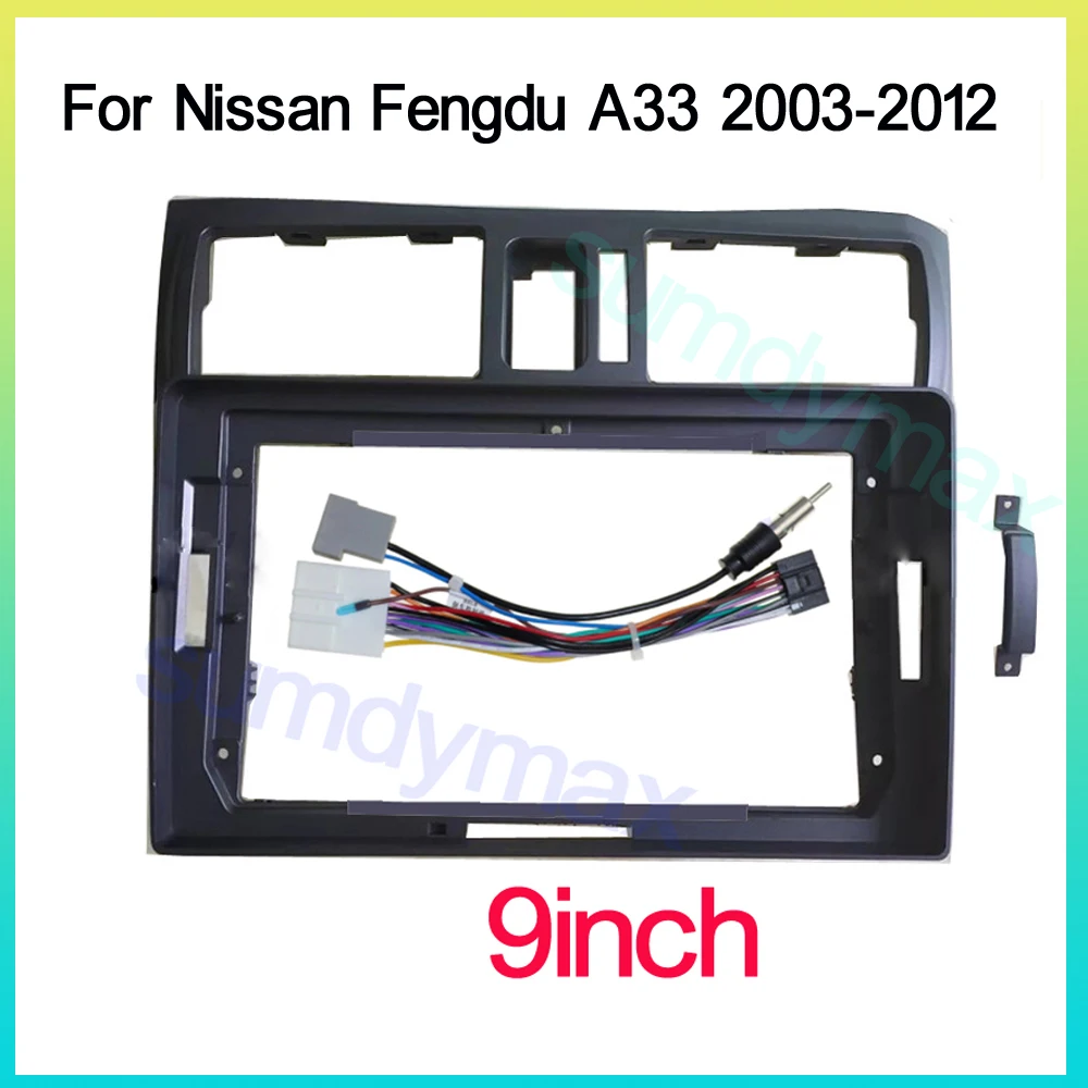 9inch android 2din Car Radio Frame For Nissan Fengdu A33 2003-2012 big screen Radio Audio Dash Fitting Panel Kit
9inch android 2din Car Radio Frame For Nissan Fengdu A33 2003-2012 big screen Radio Audio Dash Fitting Panel Kit
