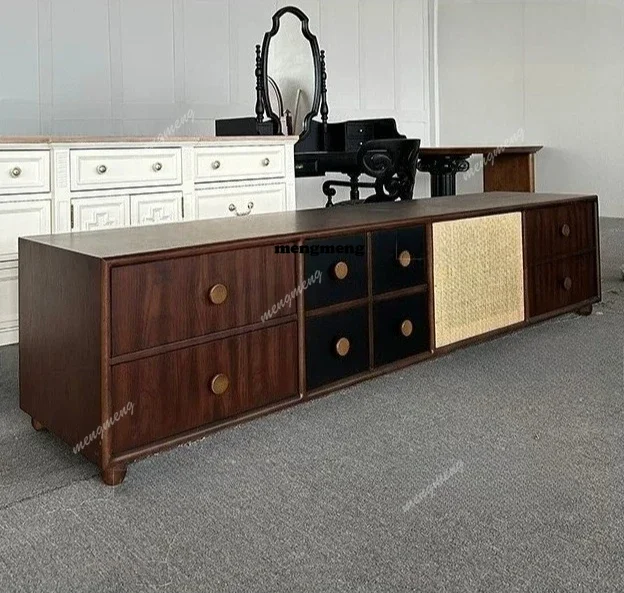 Hot sales Medieval style contrasting color TV cabinet living room super long creative locker personalized drawer cabinet furnitu
Hot sales Medieval style contrasting color TV cabinet living room super long creative locker personalized drawer cabinet furnitu