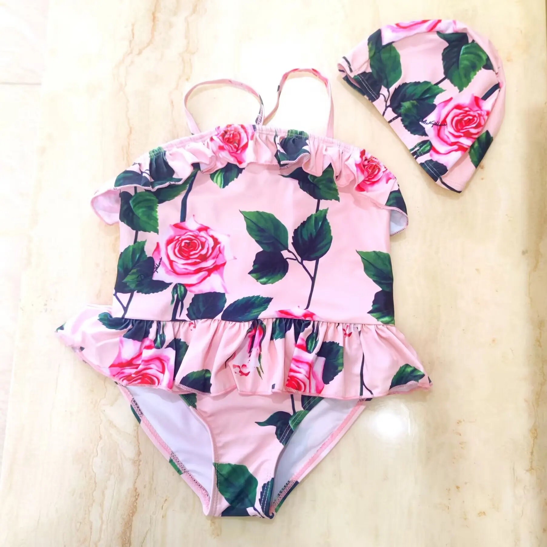 2026 New Hot Selling Girl's One Piece Swimsuit cute pink flower Hot Spring Vacation Children's Swim wear summer baby girl 1-12y
2026 New Hot Selling Girl's One Piece Swimsuit cute pink flower Hot Spring Vacation Children's Swim wear summer baby girl 1-12y