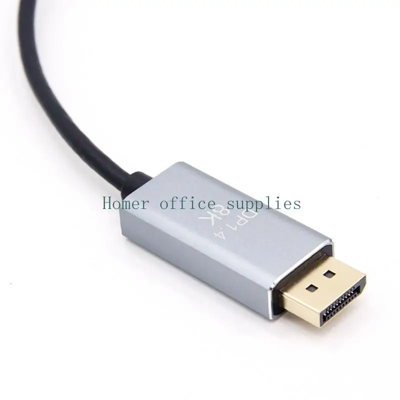 K43B 8K USB C to DisplayPort Cable 6FT Type-C 3) to DP 1.4 Cord 5MB/S Support 8K@120Hz Compatible for MacBook
K43B 8K USB C to DisplayPort Cable 6FT Type-C 3) to DP 1.4 Cord 5MB/S Support 8K@120Hz Compatible for MacBook