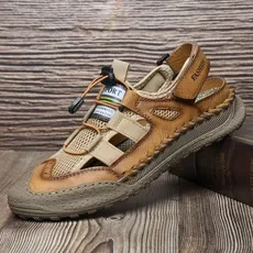 Summer Men Sandals Genuine Leather Mens Casual Shoes Outdoor Men Leather Sandals for Men Beach Shoes Roman Shoes Plus Size 38-48
Summer Men Sandals Genuine Leather Mens Casual Shoes Outdoor Men Leather Sandals for Men Beach Shoes Roman Shoes Plus Size 38-48