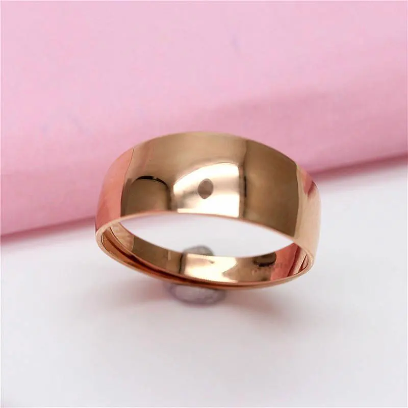 585 Purple Gold Plated 14K Rose Gold Glossy Rings For Women Adjustable Charm Design Fashion Classic Jewelry For Girlfriend Gifts
585 Purple Gold Plated 14K Rose Gold Glossy Rings For Women Adjustable Charm Design Fashion Classic Jewelry For Girlfriend Gifts
