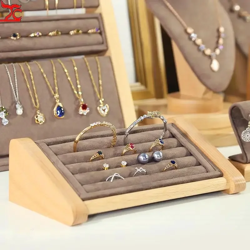 Wood Jewelry Frame Earring Ring Bracket Hand Shelf Display Shelf Window Counter Creative Portrait Neck Seat Accessories
Wood Jewelry Frame Earring Ring Bracket Hand Shelf Display Shelf Window Counter Creative Portrait Neck Seat Accessories