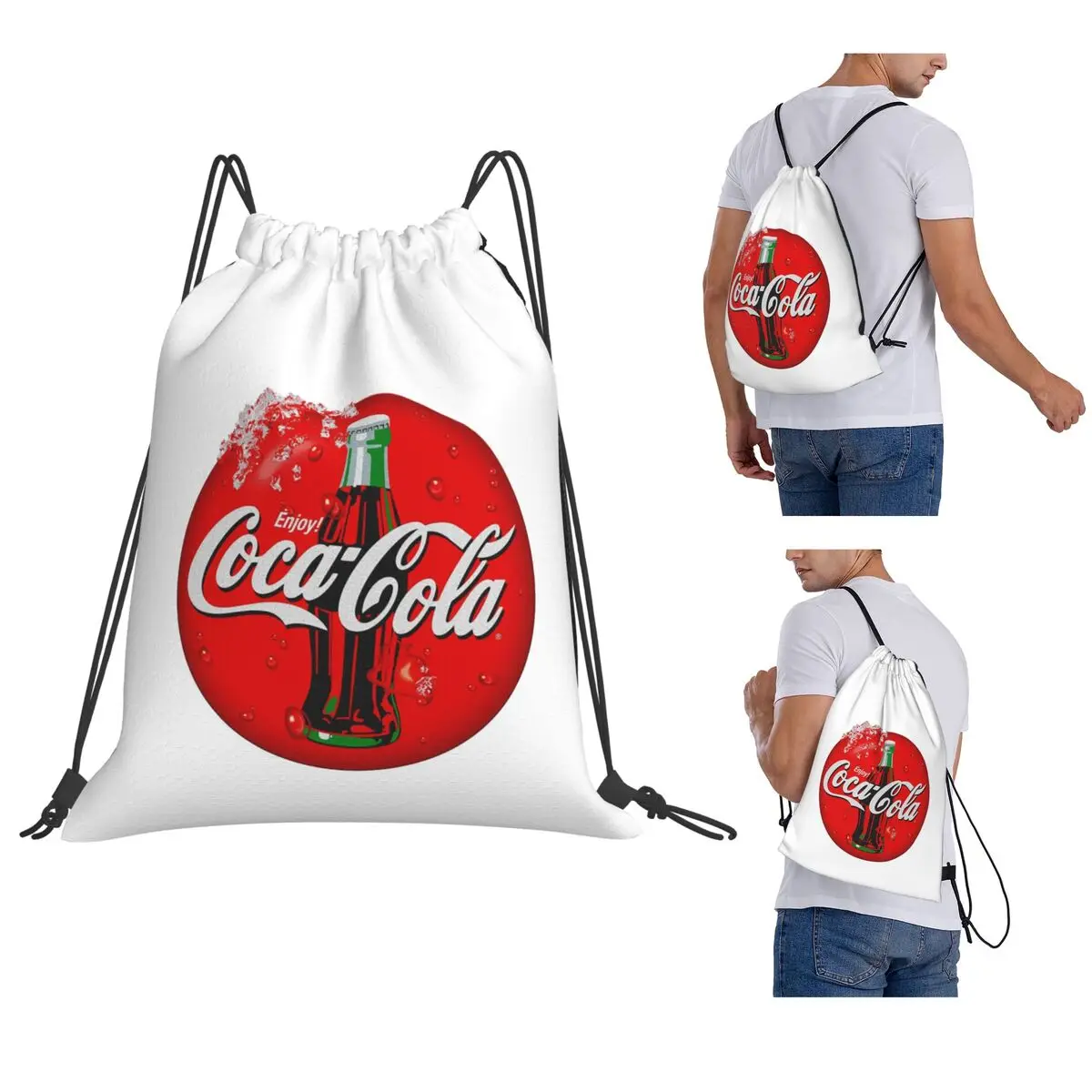 The Original And True Taste Of Cola Backpacks Fashion Drawstring Bags Sports Bag Book Bags for Man Woman Students
The Original And True Taste Of Cola Backpacks Fashion Drawstring Bags Sports Bag Book Bags for Man Woman Students