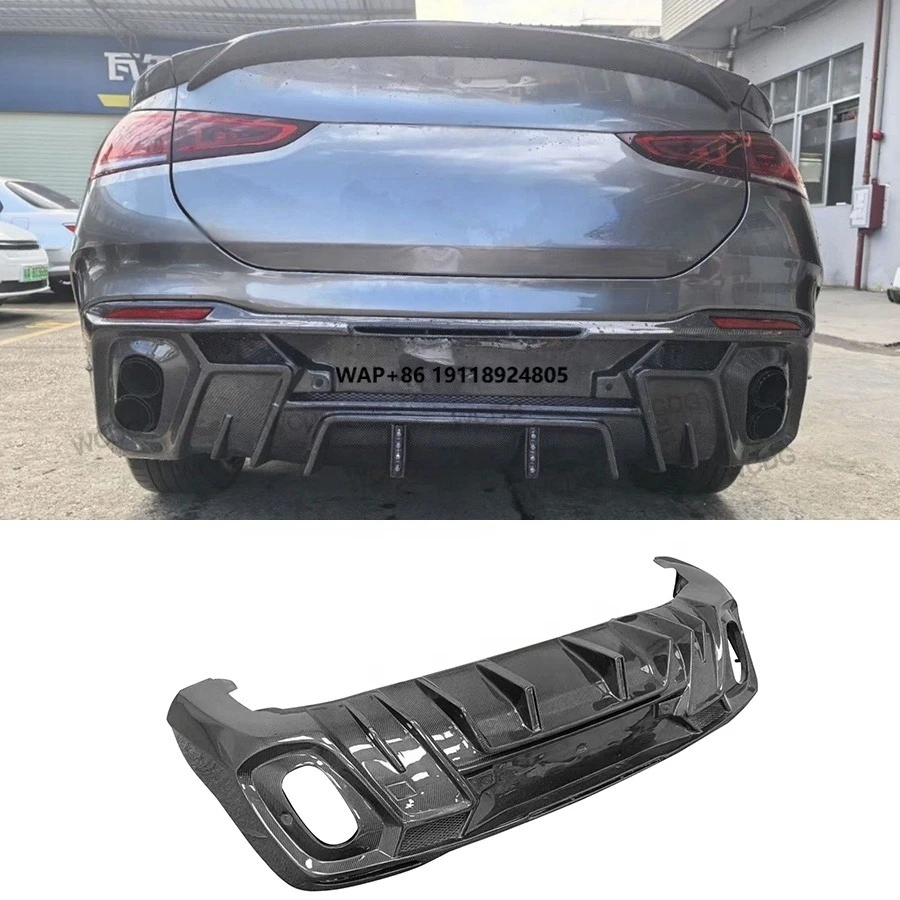 LD Style Carbon Fiber Rear Bumper Lip for GLE53 GLE 63 Coupe 2020+ Upgraded Rear Diffuser Lip Spoiler Body Kits
LD Style Carbon Fiber Rear Bumper Lip for GLE53 GLE 63 Coupe 2020+ Upgraded Rear Diffuser Lip Spoiler Body Kits