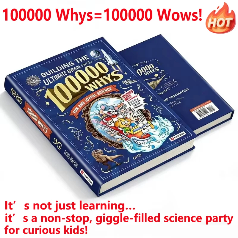Building the Ultimate Brain: 100000 Whys Fun and Joyful Science for Kids to Develop a Scientist’s Way of Thinking Gift for Kids
Building the Ultimate Brain: 100000 Whys Fun and Joyful Science for Kids to Develop a Scientist’s Way of Thinking Gift for Kids
