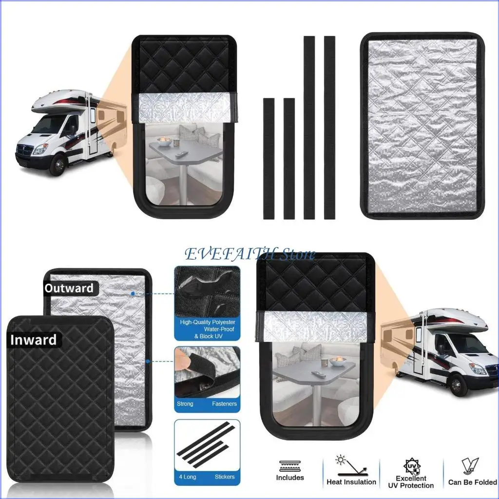 124B Lightweight Door Window Shade Blocking Sunlight Motorhome Window Cover ABS
124B Lightweight Door Window Shade Blocking Sunlight Motorhome Window Cover ABS