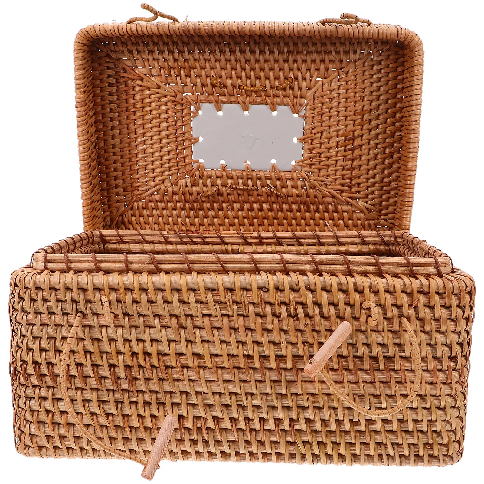 Outdoor Storage Box Natural Handwoven Rattan Picnic Basket With Handle For Camping Farmhouse Kitchen Snack Fruit Organizer Woven
Outdoor Storage Box Natural Handwoven Rattan Picnic Basket With Handle For Camping Farmhouse Kitchen Snack Fruit Organizer Woven