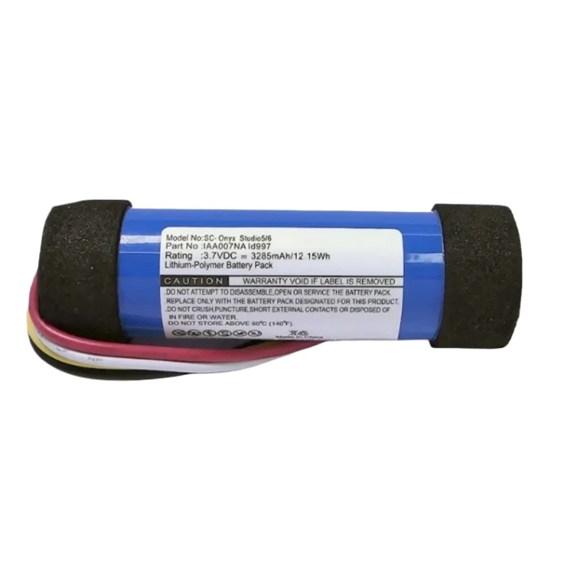 IAA007NAID997 3.7V 3285mAh Speaker Battery For 5/6 Star Ring Series High Quality Rechargeable Battery
IAA007NAID997 3.7V 3285mAh Speaker Battery For 5/6 Star Ring Series High Quality Rechargeable Battery