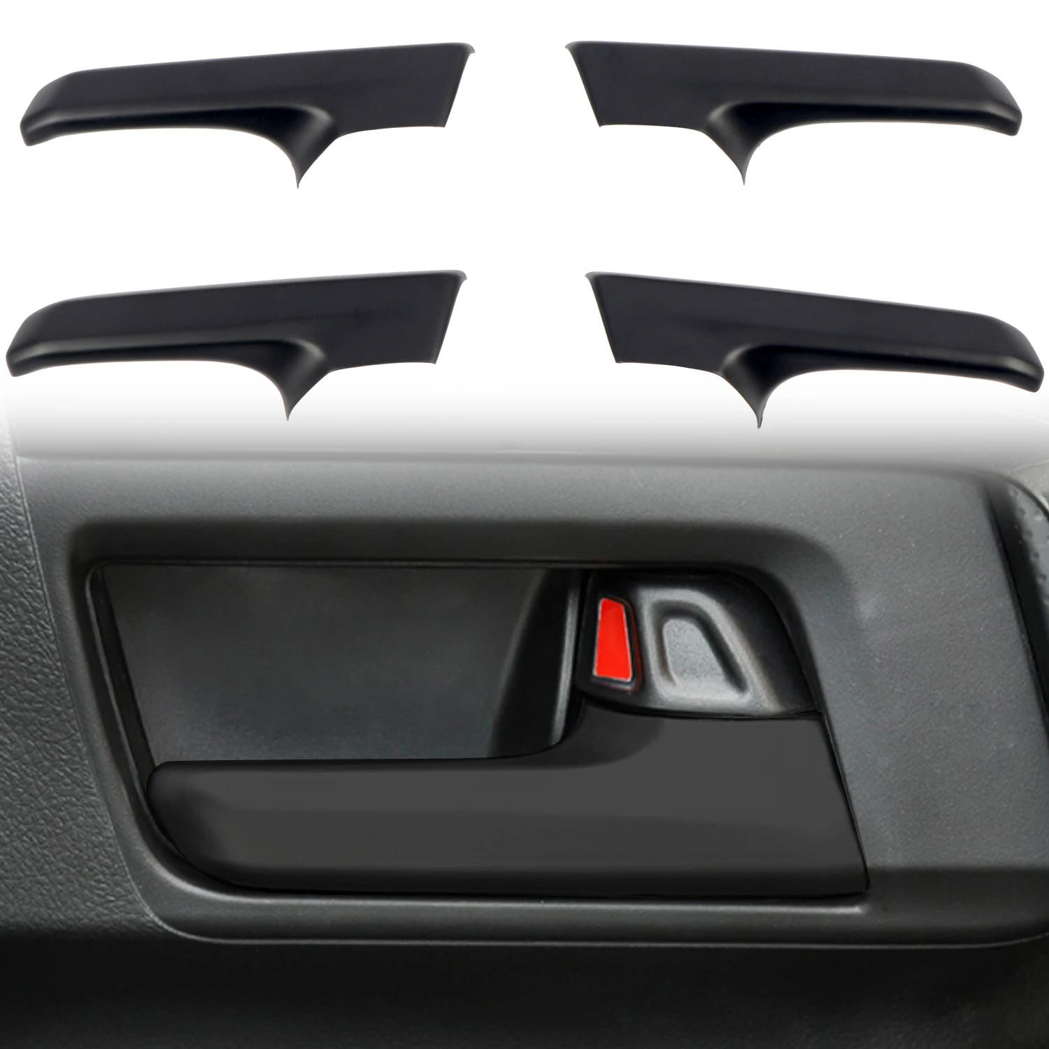 for Toyota 4runner 2010-2023 Interior Door Handle Overlay Matte Black ABS Plastic 4pcs
for Toyota 4runner 2010-2023 Interior Door Handle Overlay Matte Black ABS Plastic 4pcs