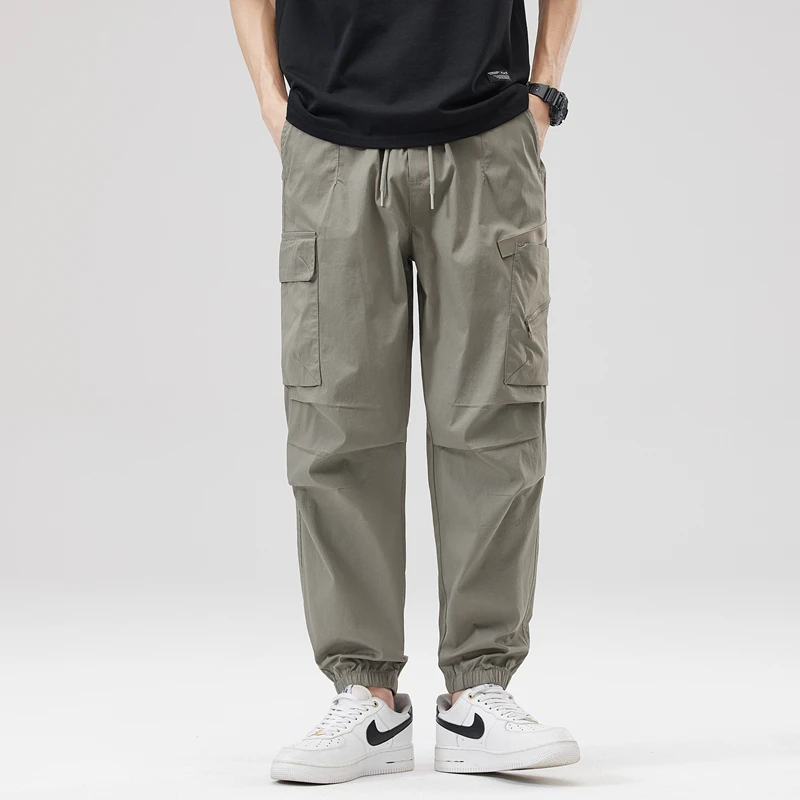 Men's Cargo Pants 2026 New Casual Loose Summer Baggy Men Jogger Pants Male Multi-Pockets Outdoor Climbing Hiking Sweatpants
Men's Cargo Pants 2026 New Casual Loose Summer Baggy Men Jogger Pants Male Multi-Pockets Outdoor Climbing Hiking Sweatpants