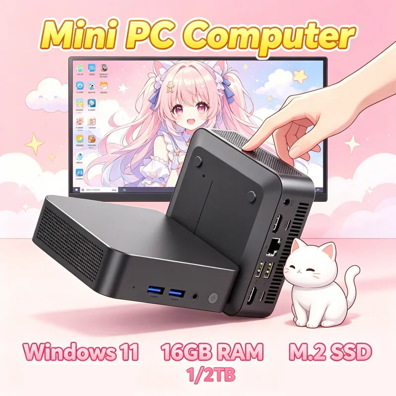 High Performance 4K HD Mini Office Study PC Core I9 10980HK Windows 11 Pro 32GB RAM 1TB 2TB SSD WIFI6 BT5.2 3 Years Warranty
High Performance 4K HD Mini Office Study PC Core I9 10980HK Windows 11 Pro 32GB RAM 1TB 2TB SSD WIFI6 BT5.2 3 Years Warranty