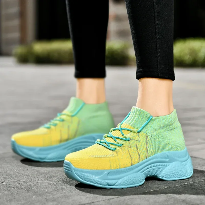 Новинка лета 2025 года, дышащие носки из текстильной сетки, увеличивающие рост, обувь для пар, повседневная спортивная обувь 35-44
Новинка лета 2025 года, дышащие носки из текстильной сетки, увеличивающие рост, обувь для пар, повседневная спортивная обувь 35-44