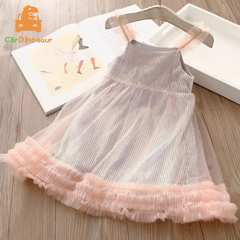 2025 New Summer 2 3 4 Years 90 100 110cm Princess Tank Party Backless Mesh Braces Camisole Slip Kids Baby Girl Glitter Dress
2025 New Summer 2 3 4 Years 90 100 110cm Princess Tank Party Backless Mesh Braces Camisole Slip Kids Baby Girl Glitter Dress