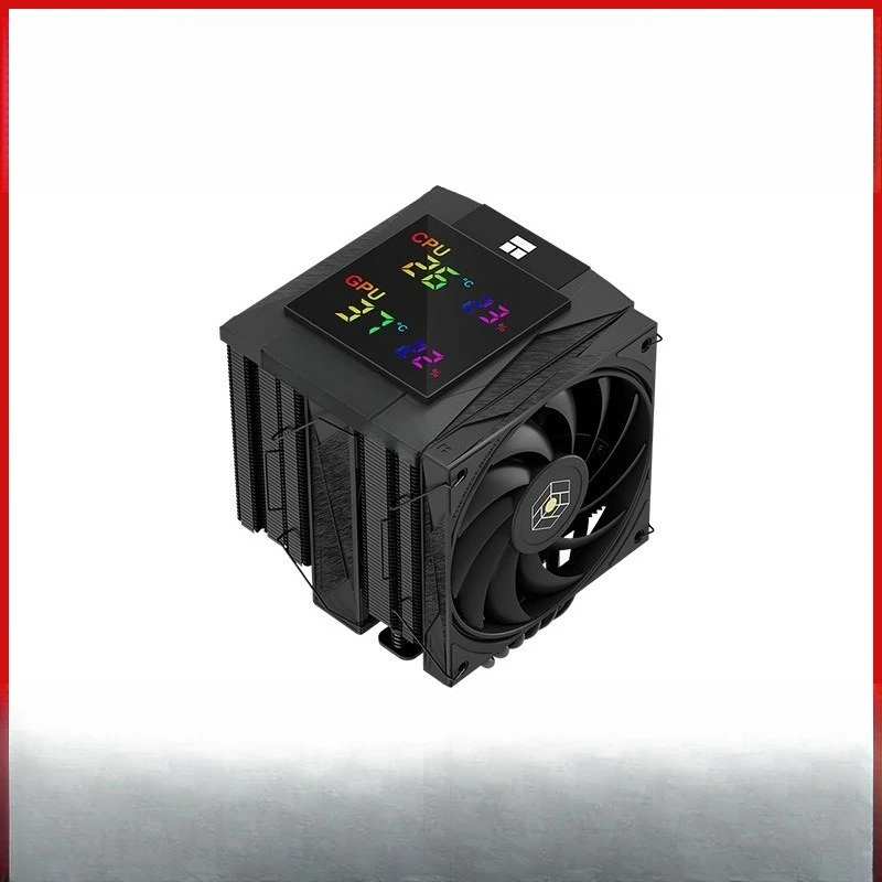 The 120 DIGITAL BLACK Royal Knight air-cooled radiator does not block memory
The 120 DIGITAL BLACK Royal Knight air-cooled radiator does not block memory