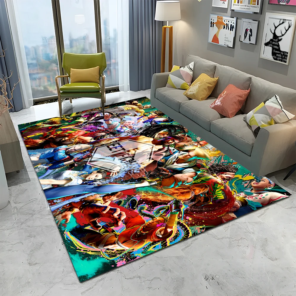Street Fighter Retro Game SF Gamer Carpet Rug for Home Living Room Bedroom Sofa Doormat Decor,kids Area Rug Non-slip Floor Mat
Street Fighter Retro Game SF Gamer Carpet Rug for Home Living Room Bedroom Sofa Doormat Decor,kids Area Rug Non-slip Floor Mat