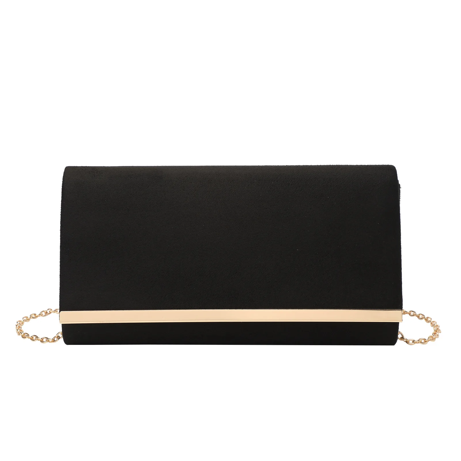 New Fashionable Ladies Evening Clutch Bag with Metal Chain Simple and Stylish for Weddings and Parties
New Fashionable Ladies Evening Clutch Bag with Metal Chain Simple and Stylish for Weddings and Parties