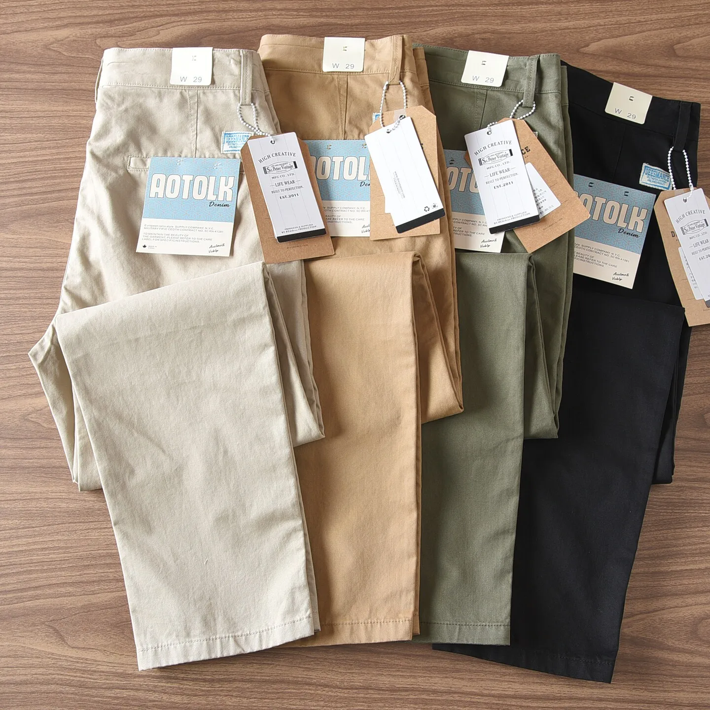 Summer New American Retro Comfortable Woven Twill Cargo Pants Men's 100% Cotton Fashion Multi-pocket Straight Casual Trousers
Summer New American Retro Comfortable Woven Twill Cargo Pants Men's 100% Cotton Fashion Multi-pocket Straight Casual Trousers