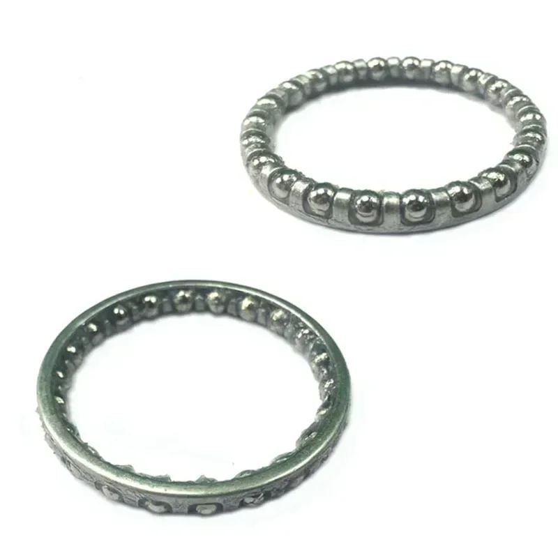 Bicycle Headset Bottom Bracket Axle Ball Bearing Retainer Steel Bikes Replacement 2 * 1 1/8" Headset Caged Ball Bearing Races
Bicycle Headset Bottom Bracket Axle Ball Bearing Retainer Steel Bikes Replacement 2 * 1 1/8" Headset Caged Ball Bearing Races