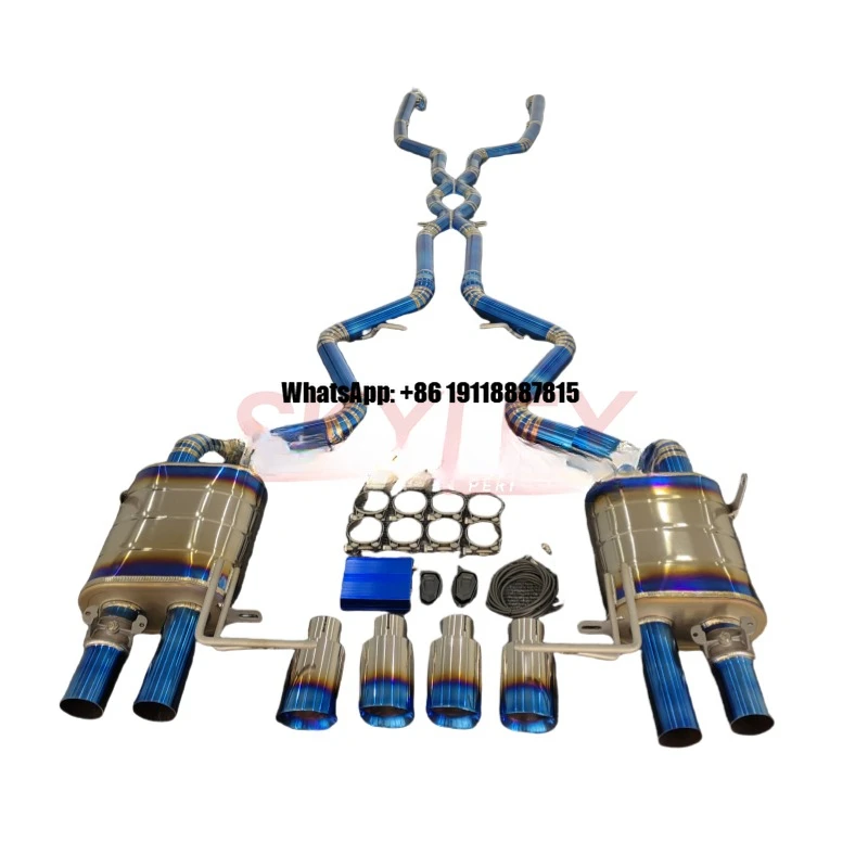 SL High Quality Car Full Set Titanium Exhaust System with Exhaust Muffler for Bmw E92 E90 M3 Carton Box 1 Set 3 Years 7~15 Days
SL High Quality Car Full Set Titanium Exhaust System with Exhaust Muffler for Bmw E92 E90 M3 Carton Box 1 Set 3 Years 7~15 Days