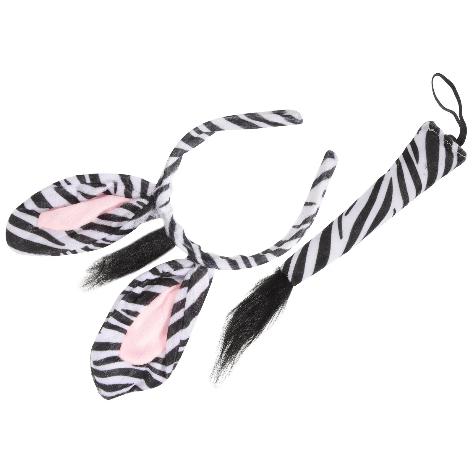 Zebra Headband Set Design Masquerade Supplies Halloween Costume Accessory Kids Hair Hoop Parent Child Tail
Zebra Headband Set Design Masquerade Supplies Halloween Costume Accessory Kids Hair Hoop Parent Child Tail