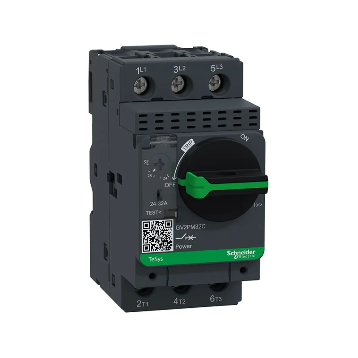 Thermomagnetic circuit breaker GV2PM32C GV2PM32 GV2-PM32C 24-32A 24-32A | 15KW | 690VAC
Thermomagnetic circuit breaker GV2PM32C GV2PM32 GV2-PM32C 24-32A 24-32A | 15KW | 690VAC