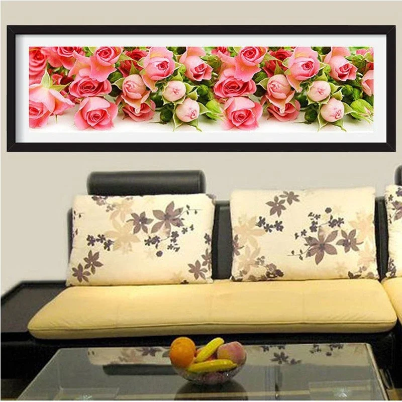 DIY full Diamond Embroidery,Round Diamond Flower rose Full 5D Living room decoration rhinestone beads Diamond painting
DIY full Diamond Embroidery,Round Diamond Flower rose Full 5D Living room decoration rhinestone beads Diamond painting
