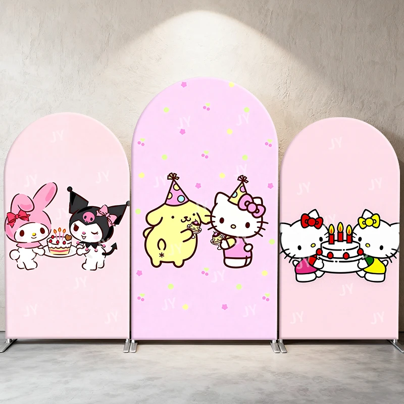 Sanrio Characters Arch Backdrop Cover Birthday Party Cake Hats Lively Cute Cartoon Birthday and Baby Shower Photo Booth Decor
Sanrio Characters Arch Backdrop Cover Birthday Party Cake Hats Lively Cute Cartoon Birthday and Baby Shower Photo Booth Decor