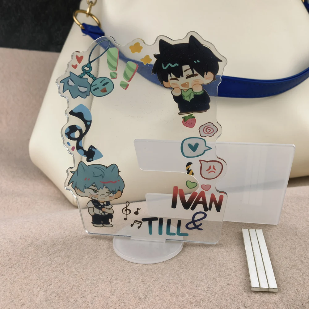 Alien Stage Q Version Ivan & Till Cat Ear Acrylic Stand, Anime Couple Desktop Display Ornament, Manga Collectible Decor Gift
Alien Stage Q Version Ivan & Till Cat Ear Acrylic Stand, Anime Couple Desktop Display Ornament, Manga Collectible Decor Gift