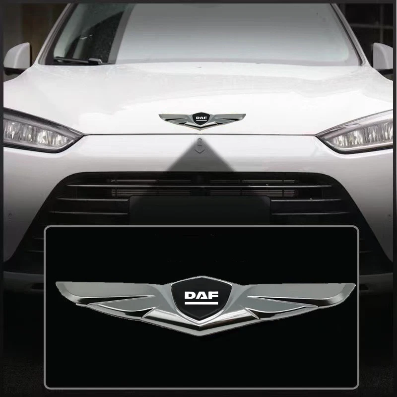 New Wing Shape Zinc Alloy Sticker Car Metal Chromed Emblem Badge Sticker for DAF XF 95 105 CF LF with logo Car accessories
New Wing Shape Zinc Alloy Sticker Car Metal Chromed Emblem Badge Sticker for DAF XF 95 105 CF LF with logo Car accessories