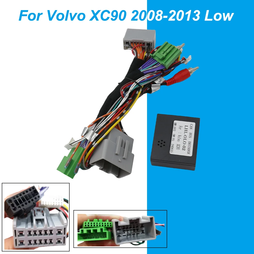 For Volvo XC90 2008-2013 Low Version Android 2 Din GPS Car Radio Multimedia Video Player Wire Adapter With Canbus Box
For Volvo XC90 2008-2013 Low Version Android 2 Din GPS Car Radio Multimedia Video Player Wire Adapter With Canbus Box