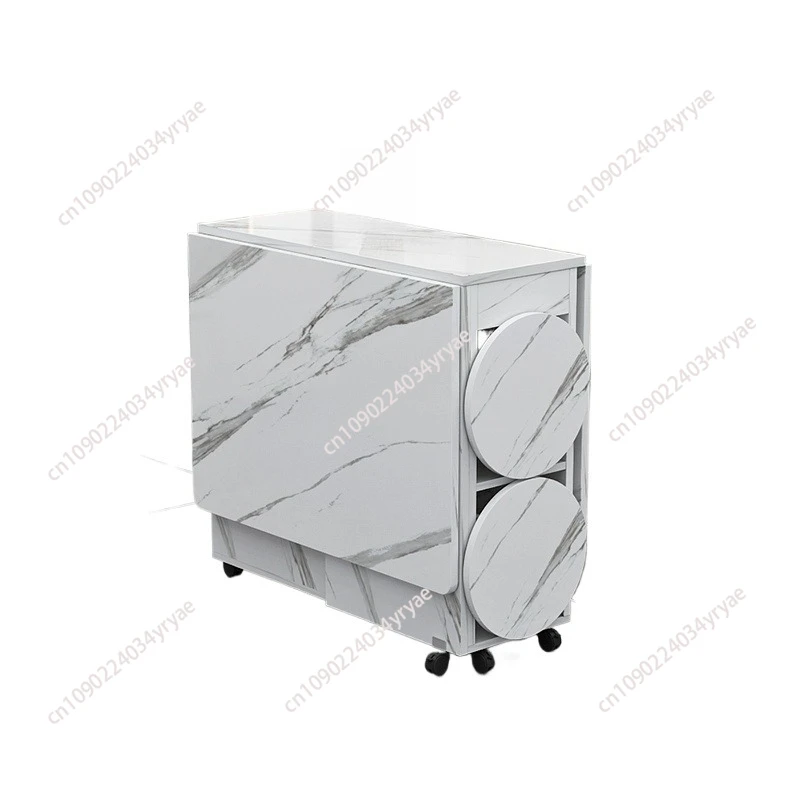 Dining table Small household simple kitchen small folding multifunctional movable dining table
Dining table Small household simple kitchen small folding multifunctional movable dining table