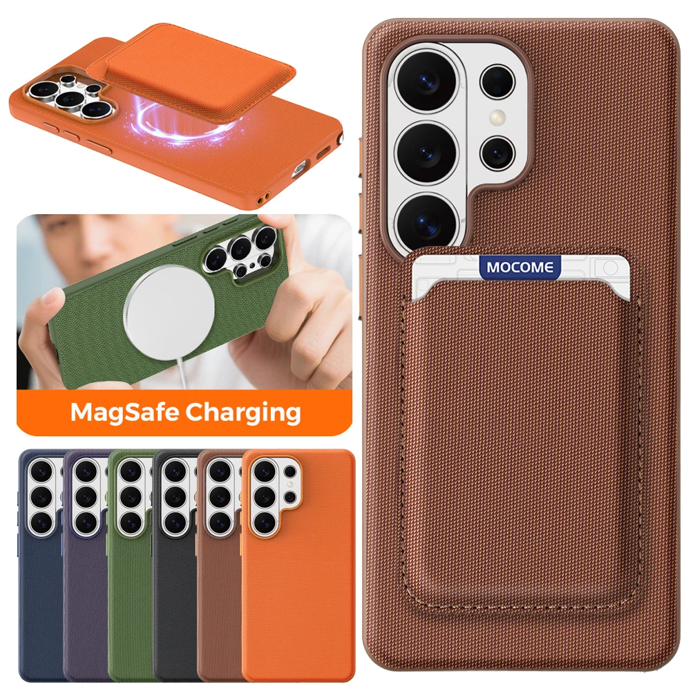 Wireless Charging 2 in 1 Magnetic Cards Phone Cover for Samsung Galaxy S26Ultra S25Ultra S24U Phone Case Tech Fabric Bumper
Wireless Charging 2 in 1 Magnetic Cards Phone Cover for Samsung Galaxy S26Ultra S25Ultra S24U Phone Case Tech Fabric Bumper