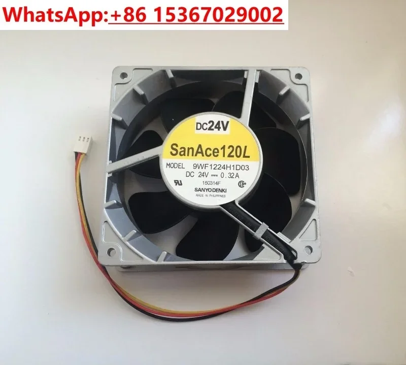 9WF1224H1D03 DC24V 0.32A 3-проводной вентилятор из алюминиевого сплава
9WF1224H1D03 DC24V 0.32A 3-проводной вентилятор из алюминиевого сплава