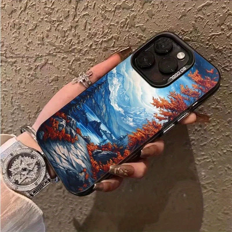 Forest landscape phone case for iPhone 16 15 14 13 12 11 Pro/ Max/Plus shock-proof rear cover anti-fingerprint
Forest landscape phone case for iPhone 16 15 14 13 12 11 Pro/ Max/Plus shock-proof rear cover anti-fingerprint