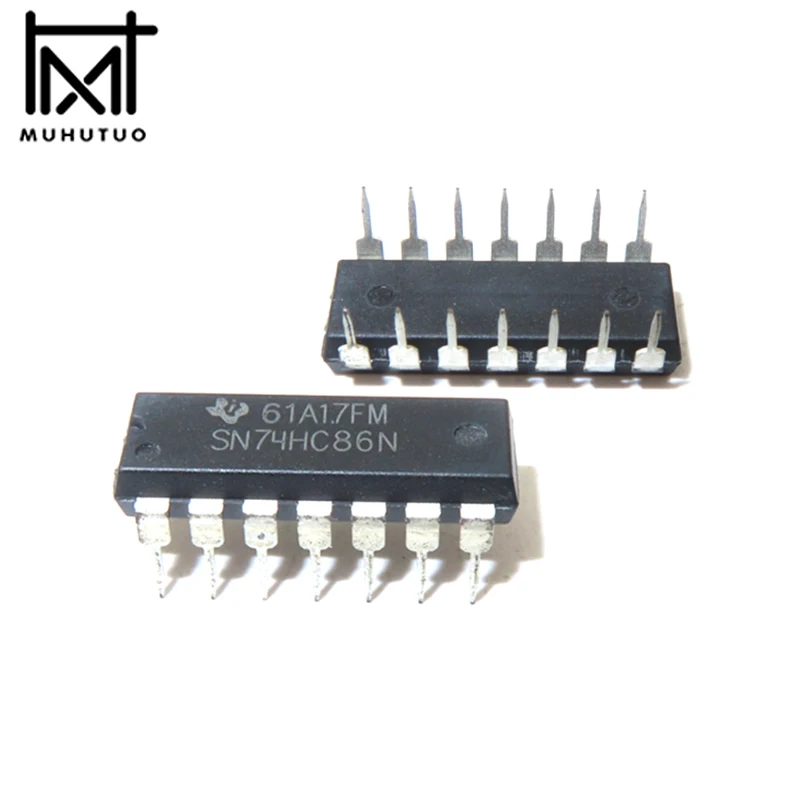 SN74HC86N/HD74HC86P SN74HC93N/HD74HC93P 2-input four XOR gate chip IC DIP-14 
SN74HC86N/HD74HC86P SN74HC93N/HD74HC93P 2-input four XOR gate chip IC DIP-14