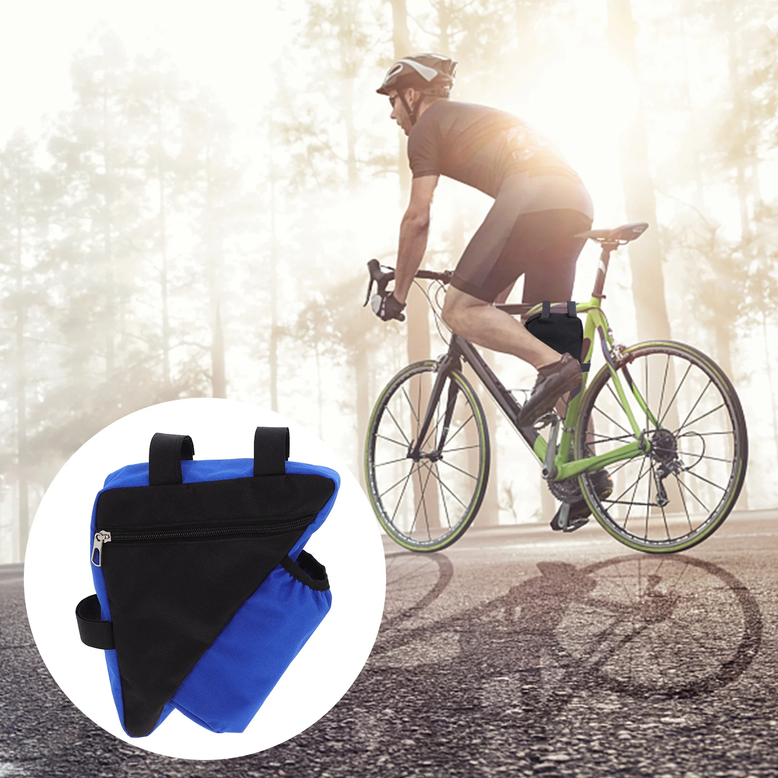 Waterproof Bike Frame For Bicycle Storage Slim Anti-Slip Nylon Mount Bag With 3-Point System High Capacity Triangle Pouch
Waterproof Bike Frame For Bicycle Storage Slim Anti-Slip Nylon Mount Bag With 3-Point System High Capacity Triangle Pouch