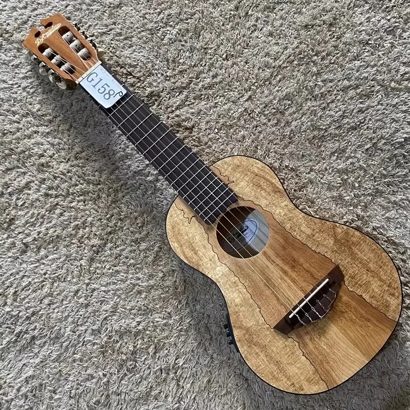 G158 D.Angelico 6 String Mini Classical Guitar Burl-Wood Body Plywood Electric&Classical Guitar for Travel and Children USE
G158 D.Angelico 6 String Mini Classical Guitar Burl-Wood Body Plywood Electric&Classical Guitar for Travel and Children USE
