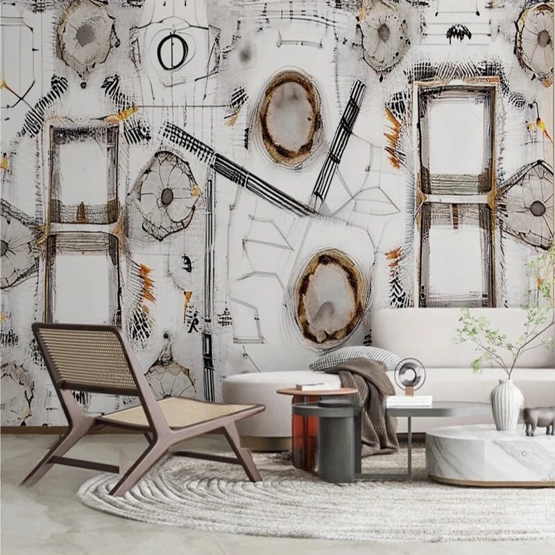 Custom Abstract Line Pattern Wall Mural for Living Room Background Wall Entryway Art Personalized Wallpaper Modern Home Decor
Custom Abstract Line Pattern Wall Mural for Living Room Background Wall Entryway Art Personalized Wallpaper Modern Home Decor