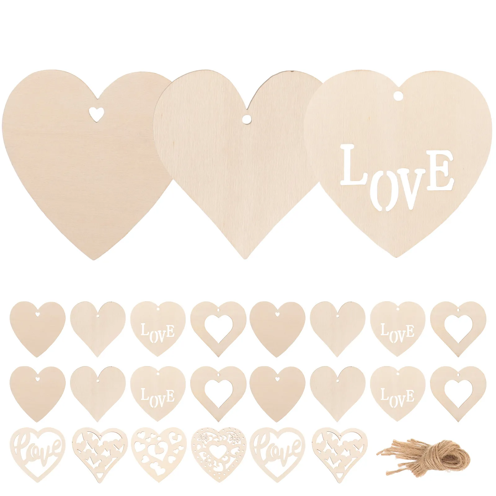 80Pcs Heart Shape Wooden Slices Smooth Surface DIY Craft Supplies Valentines Day Wood Chips Blank Wood Pieces for Handmade
80Pcs Heart Shape Wooden Slices Smooth Surface DIY Craft Supplies Valentines Day Wood Chips Blank Wood Pieces for Handmade
