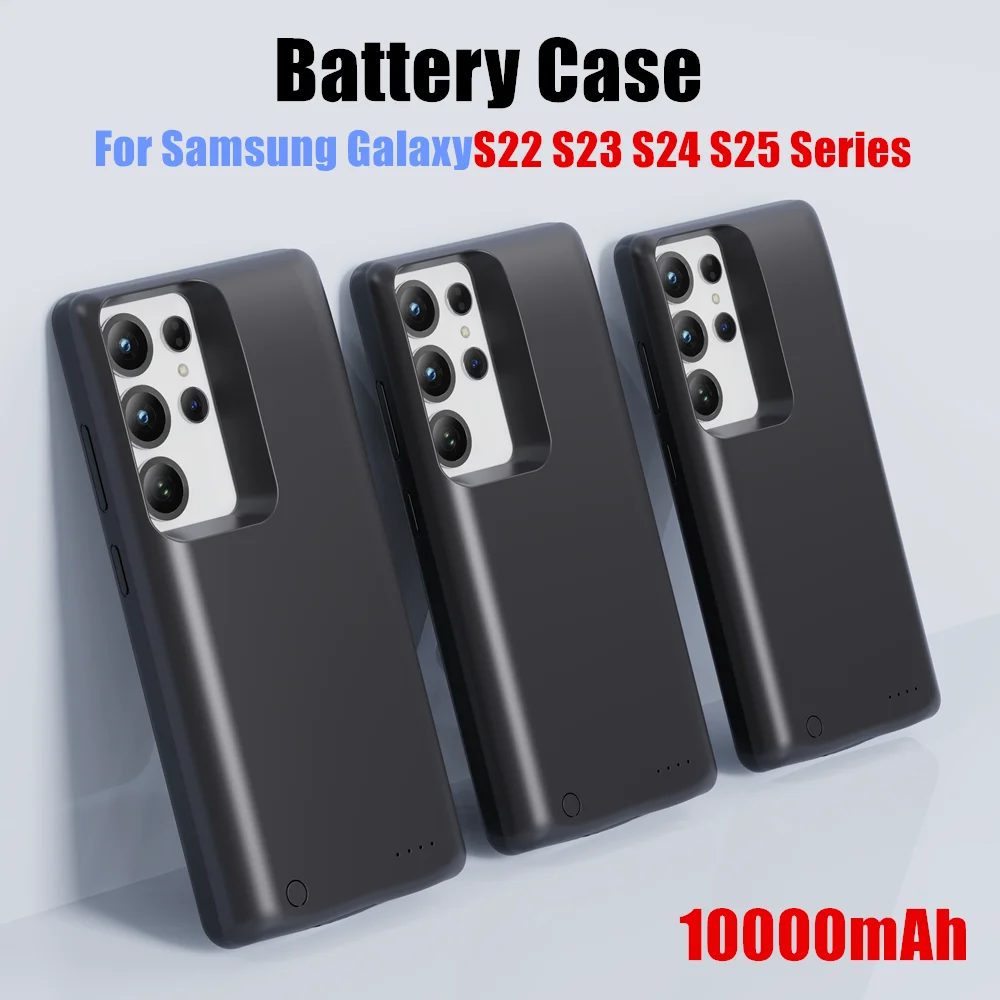 Power Cover For Samsung Galaxy S22 S23 S24 S25 Ultra Plus Battery Cases 10000mAh Portable Power Bank Extended Charging Cover
Power Cover For Samsung Galaxy S22 S23 S24 S25 Ultra Plus Battery Cases 10000mAh Portable Power Bank Extended Charging Cover