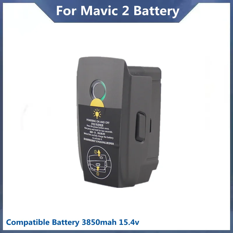Интеллектуальная полетная батарея для Mavic 2 Pro/Zoom, аксессуары для БПЛА, 3850 мАч, 15.4 В, время полета 31 минута, KINTESUN
Интеллектуальная полетная батарея для Mavic 2 Pro/Zoom, аксессуары для БПЛА, 3850 мАч, 15.4 В, время полета 31 минута, KINTESUN