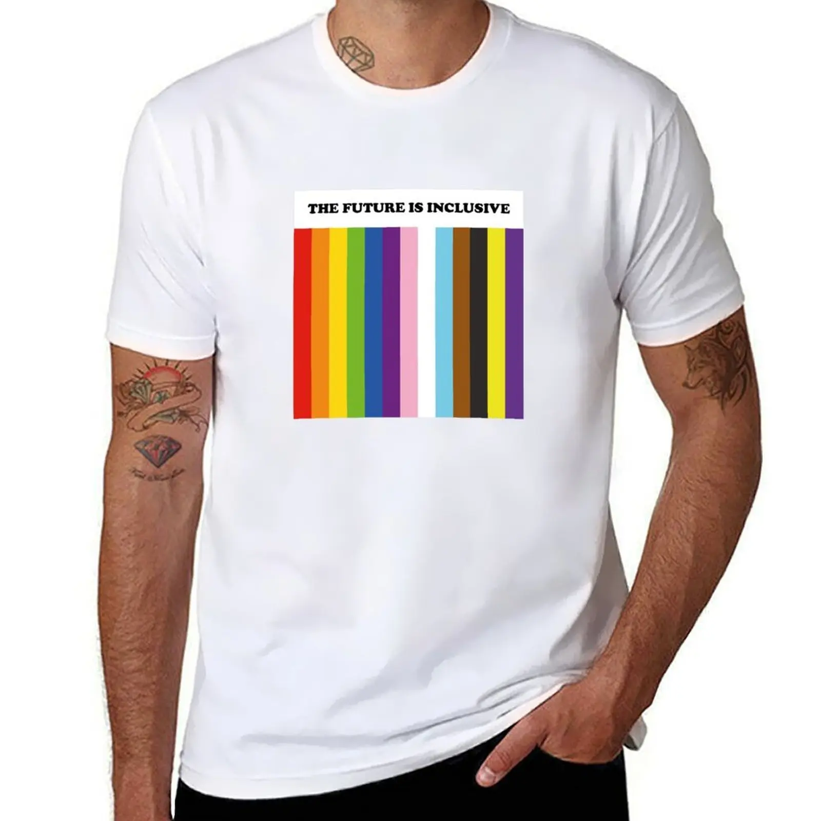 The Future Is Inclusive Pride Rainbow T-Shirt man t shirt designer cotton t shirts high quality T-Shirt
The Future Is Inclusive Pride Rainbow T-Shirt man t shirt designer cotton t shirts high quality T-Shirt