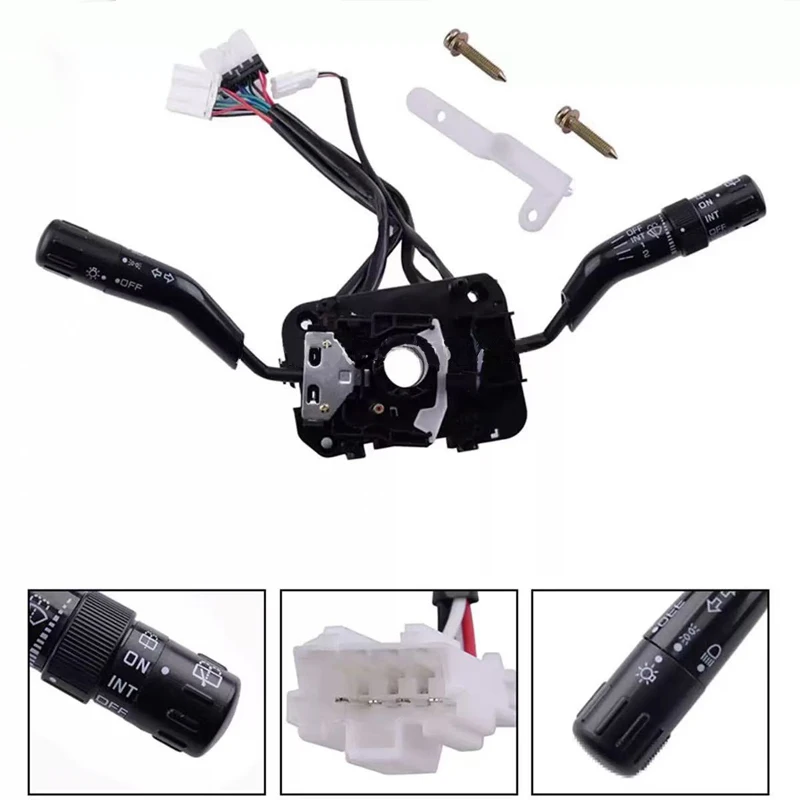 Переключатель указателя поворота подходит для Mitsubishi Montero Pajero 2 V31 V33 V34 V36 V43 V44 V46 MR301406 Переключатель рулевой колонки 
Переключатель указателя поворота подходит для Mitsubishi Montero Pajero 2 V31 V33 V34 V36 V43 V44 V46 MR301406 Переключатель рулевой колонки